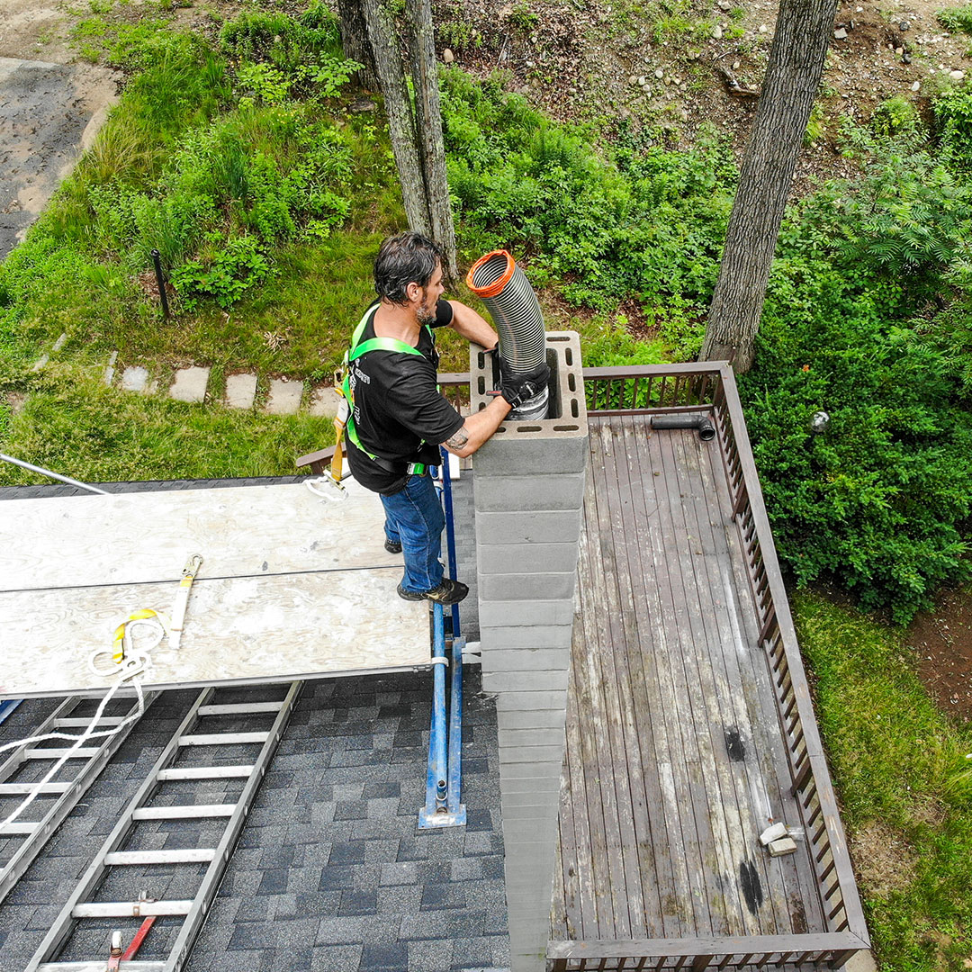 Chimney liner replacement in Wolfeboro, NH